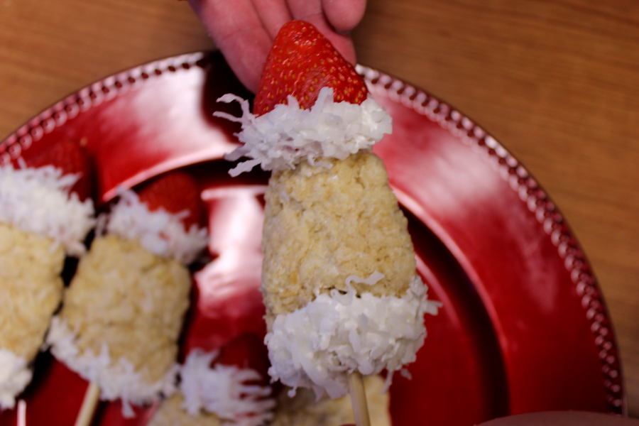 santa rice crispie